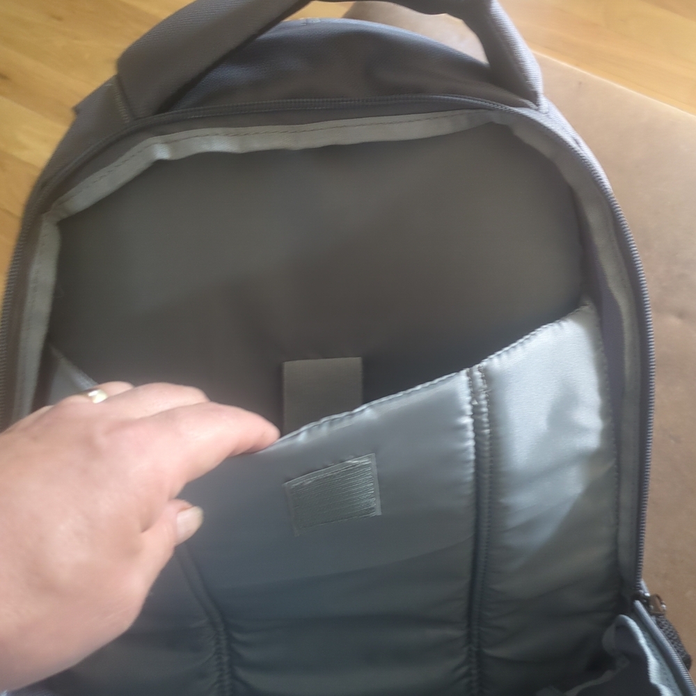 Weatherproof Gray Men's Backpack - Weatherproof Laptop Backpack - Picture 9 of 12